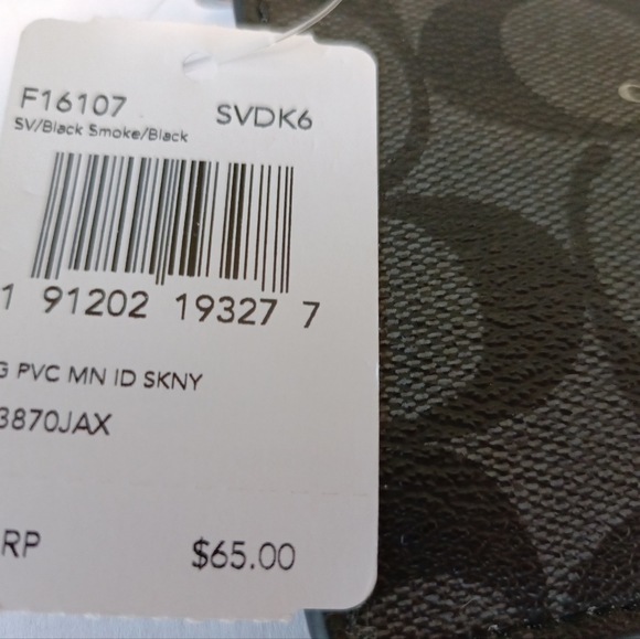 Coach wallet with key chain - Picture 4 of 4